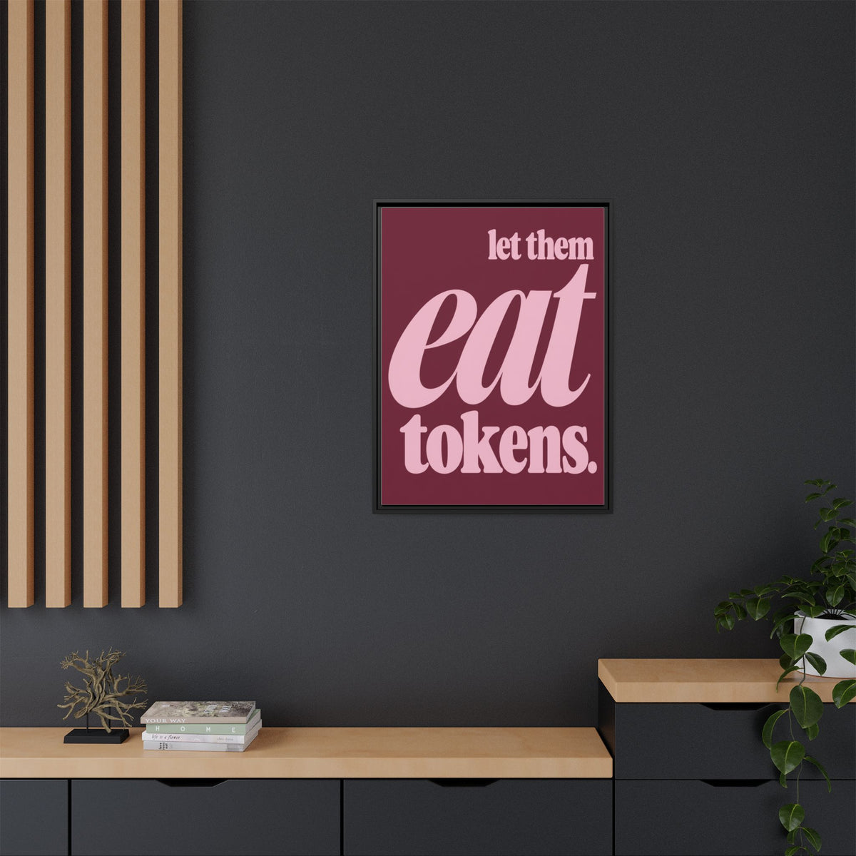 Copy of let them eat tokens - Vi Negre