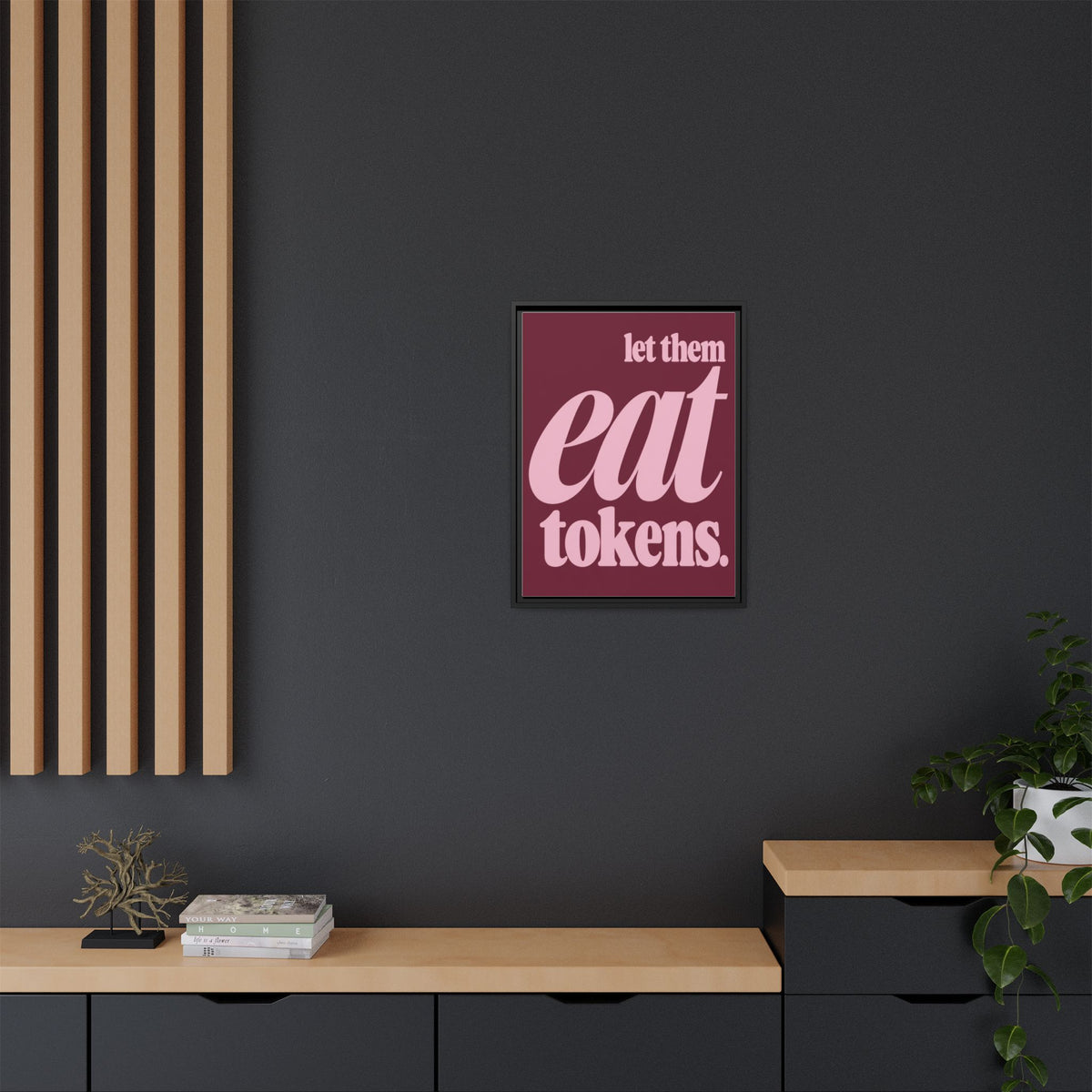 Copy of let them eat tokens - Vi Negre